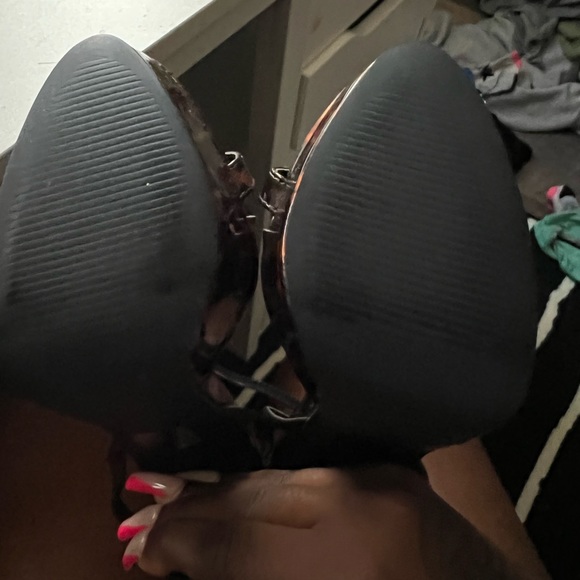 Immi Tortoiseshell Print Platform Stiletto Heels Simmi London [UK6 US8] - Picture 6 of 6